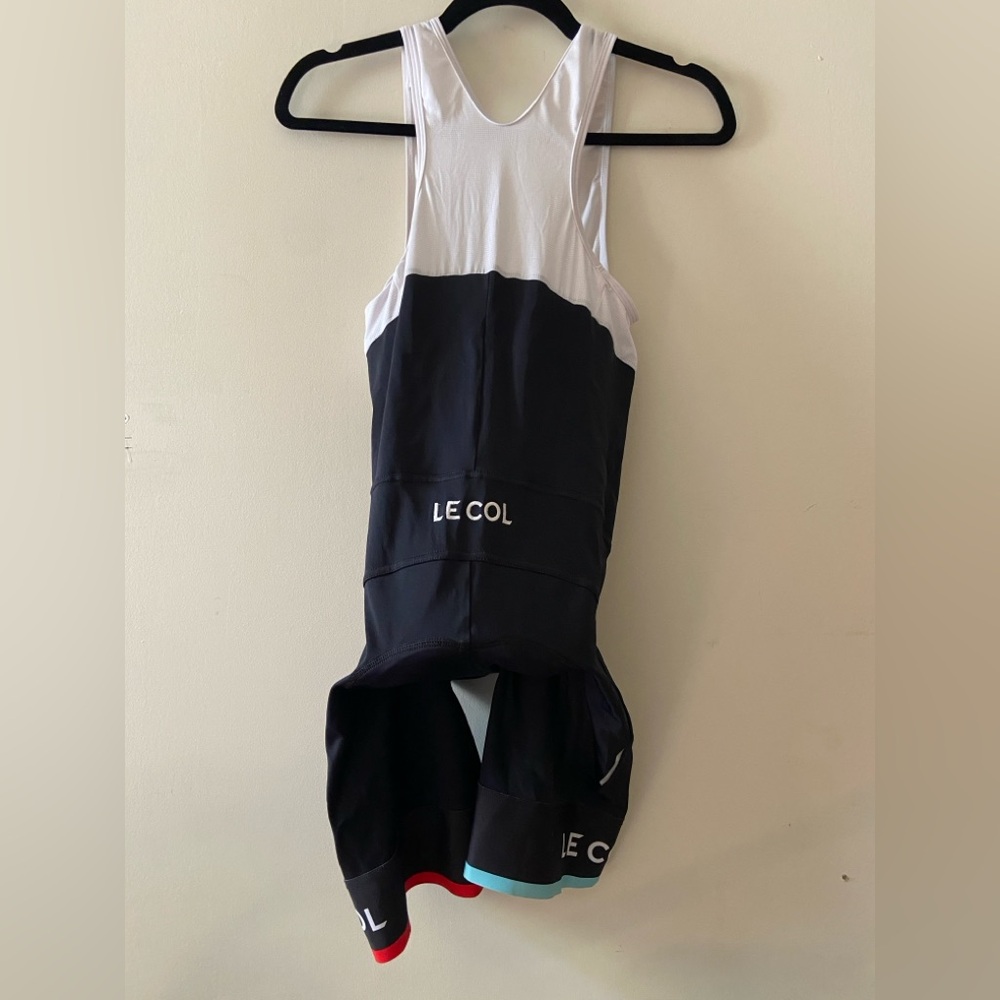 Women's Cycling Bib Shorts - Black and White